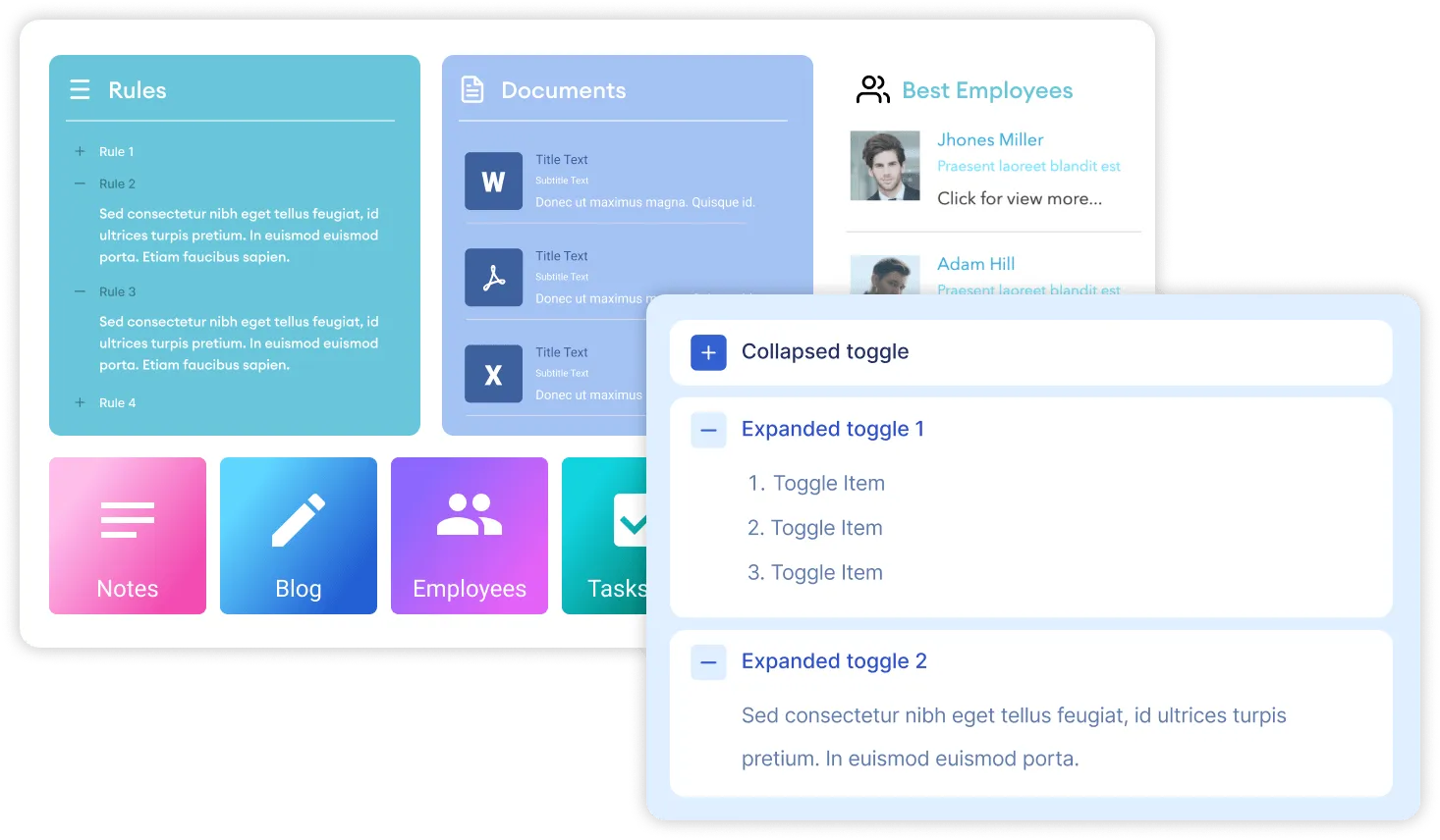 Toggles