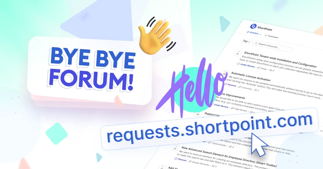 Feature Requests @ ShortPoint