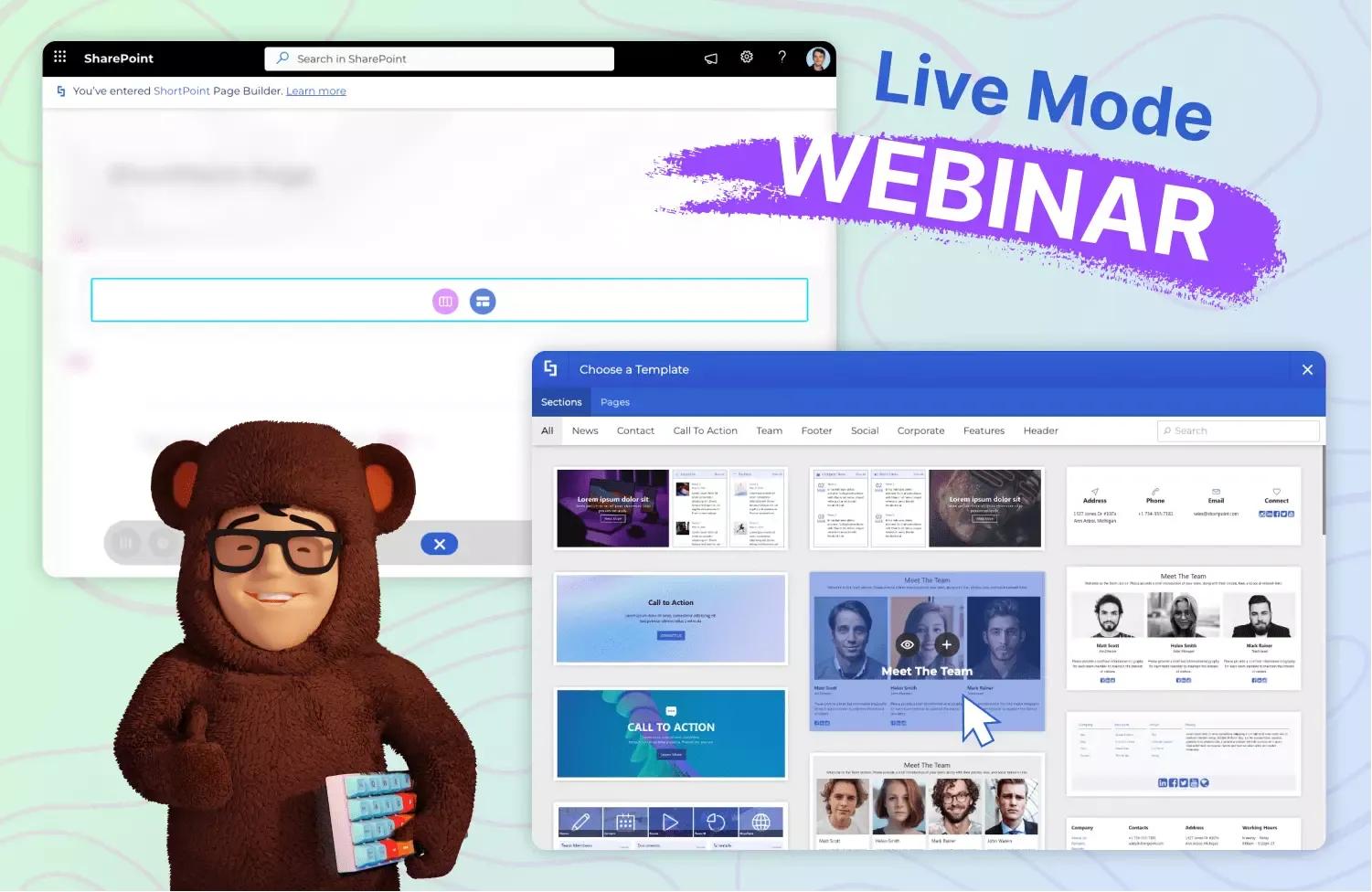 shorpoint live mode webinar