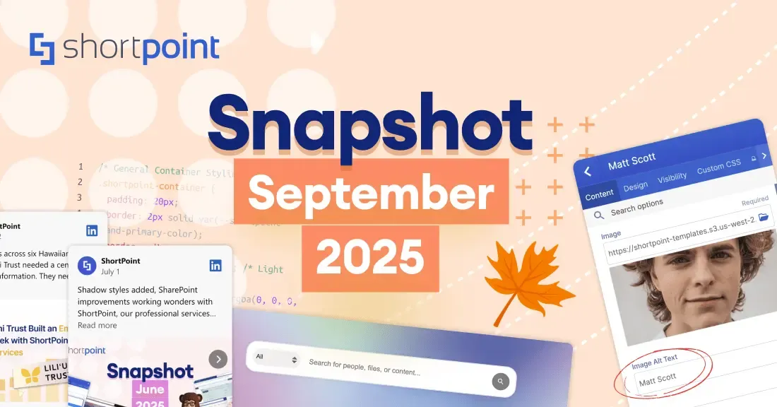 September snapshot