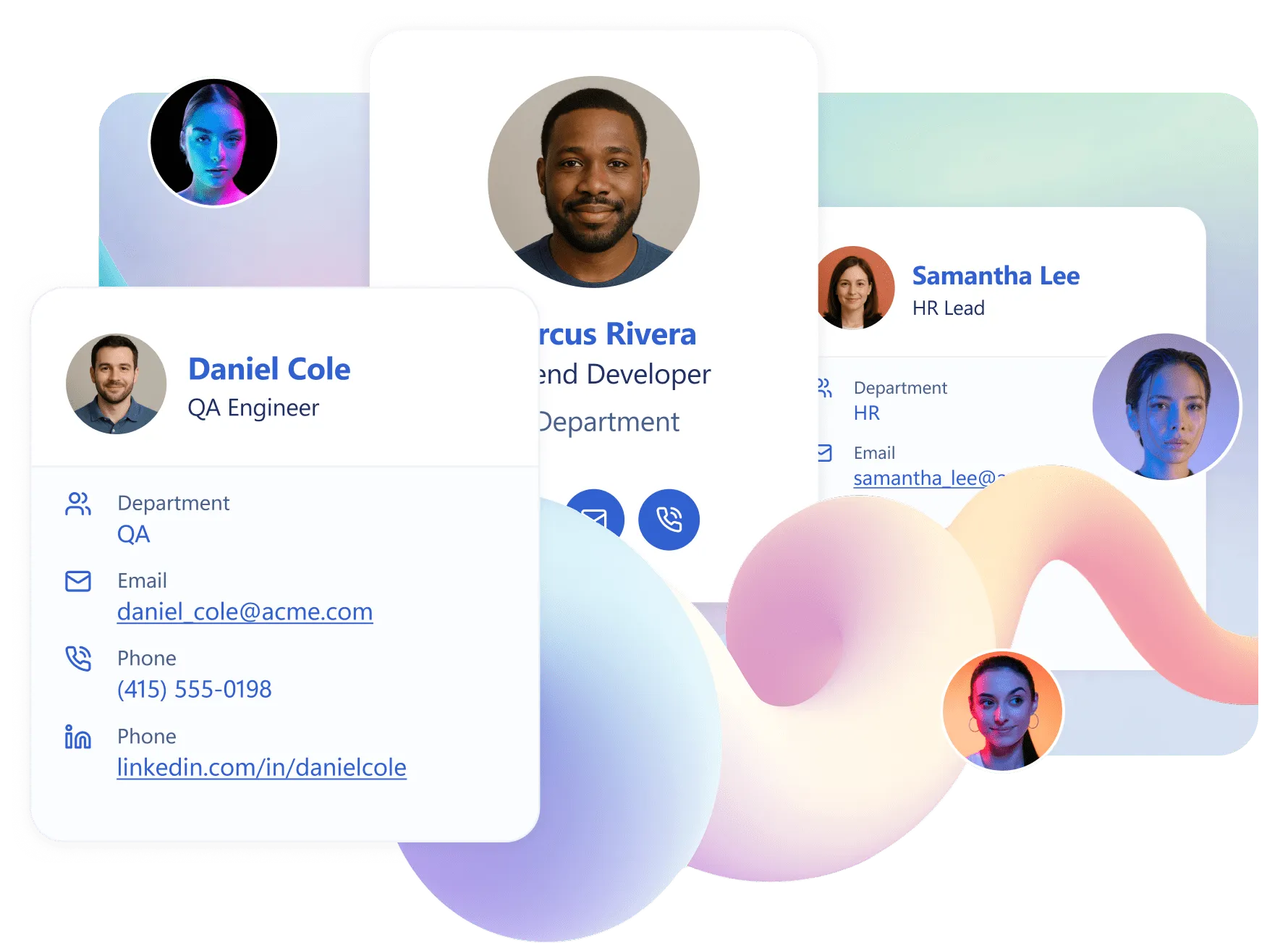 Show Profiles With Person Cards in SharePoint