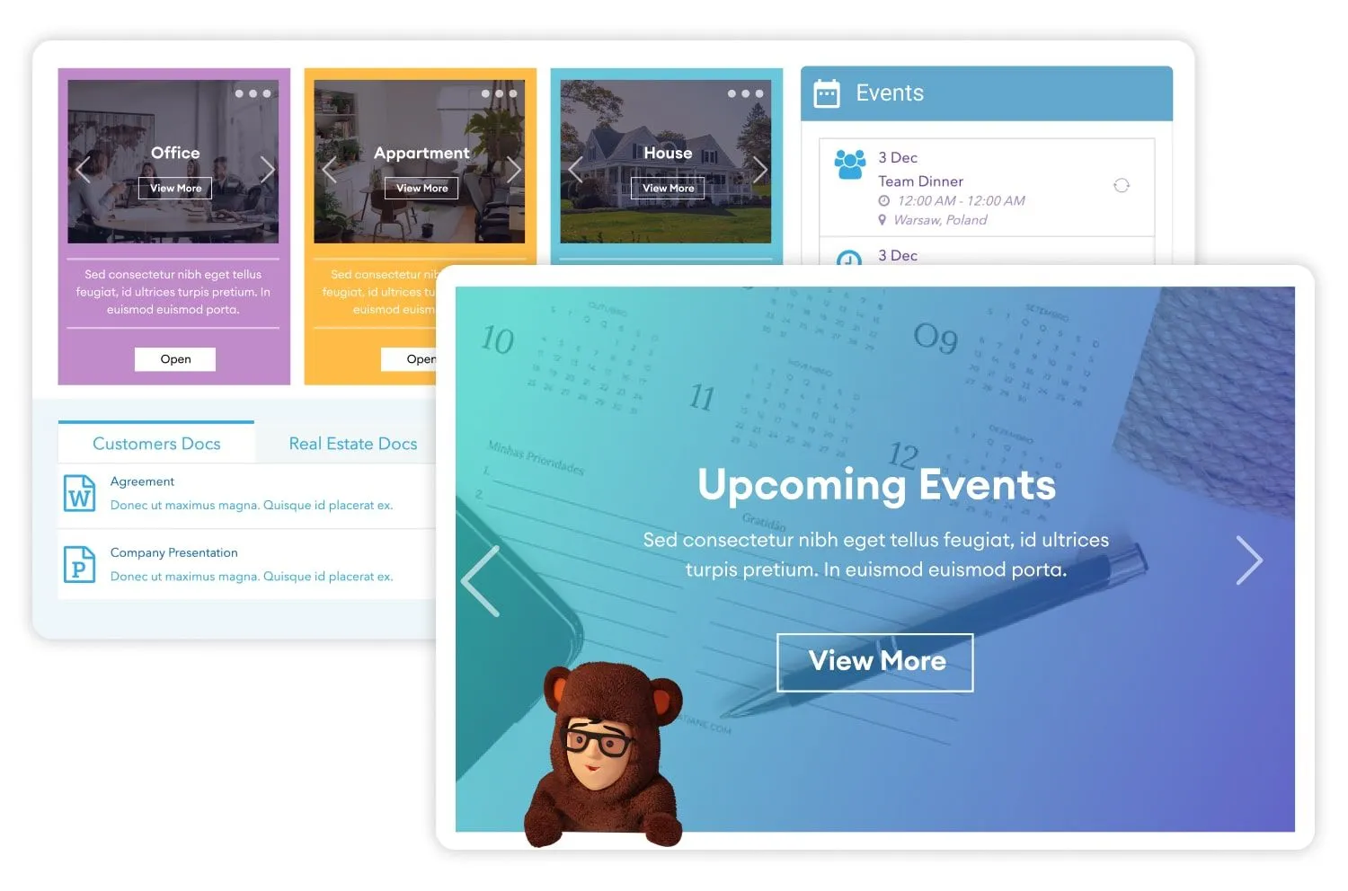 slideshow design element