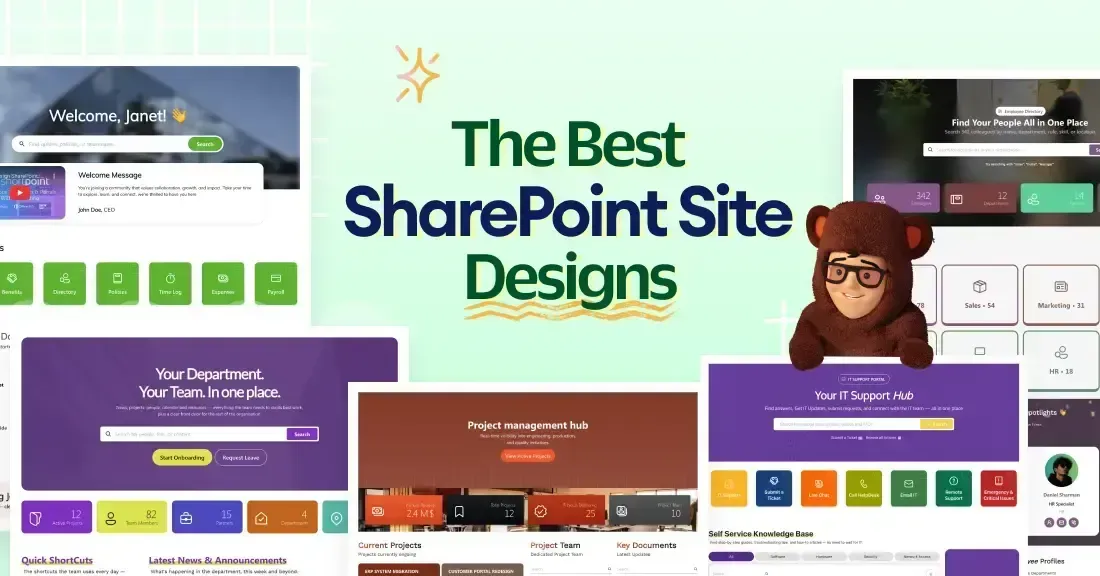 The Best SharePoint Site Designs