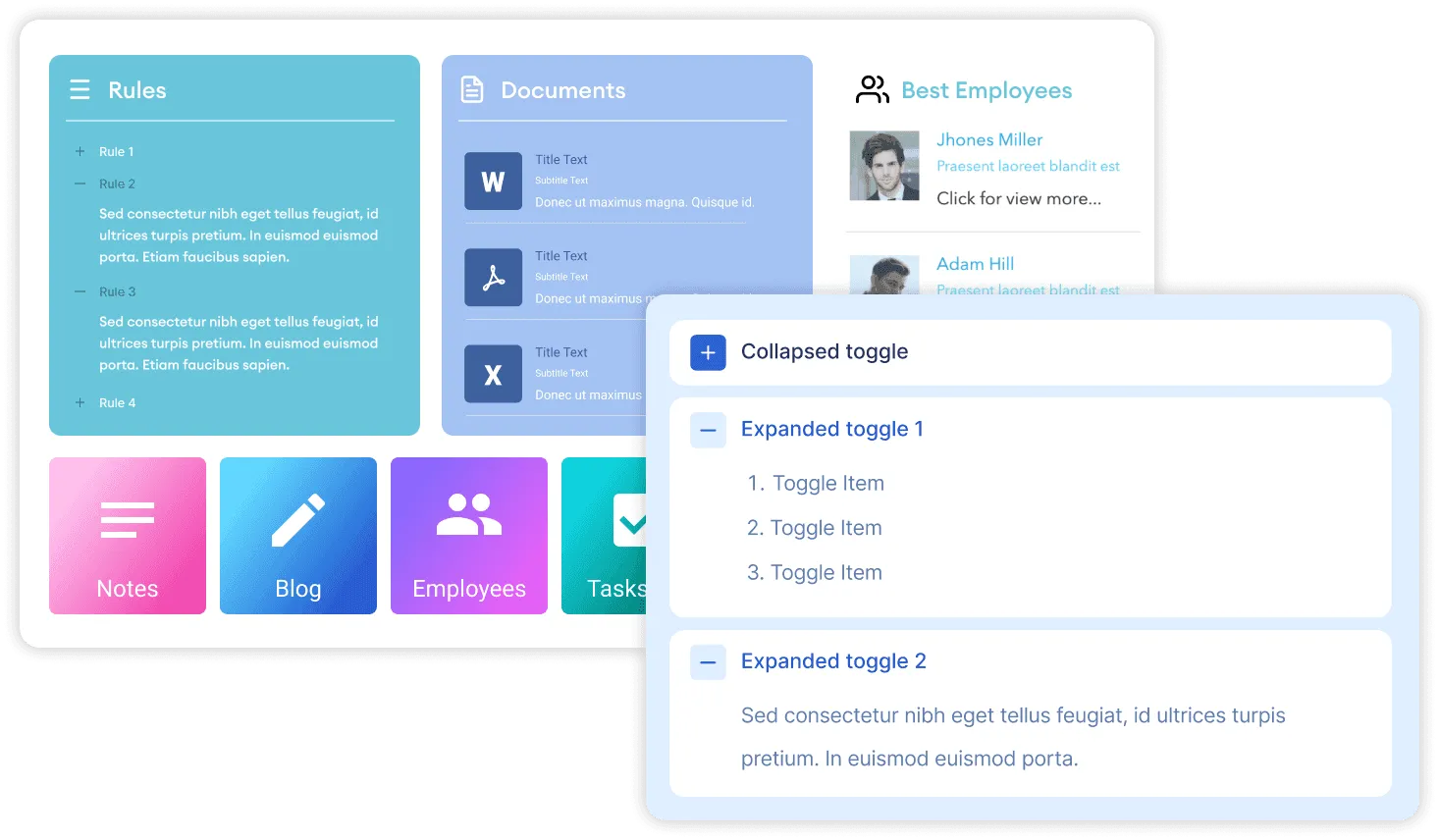Toggles