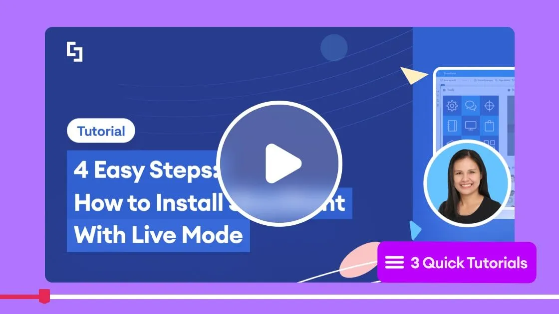 ShortPoint with Live Mode Quick Guides