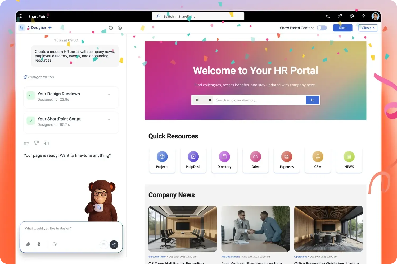 ShortPoint AI Designer is Live