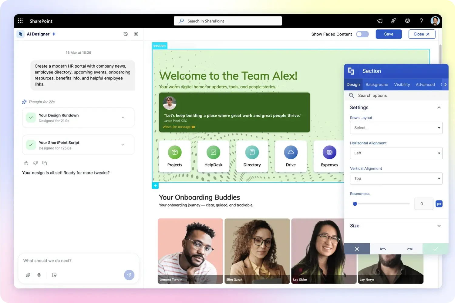 ShortPoint AI Designer