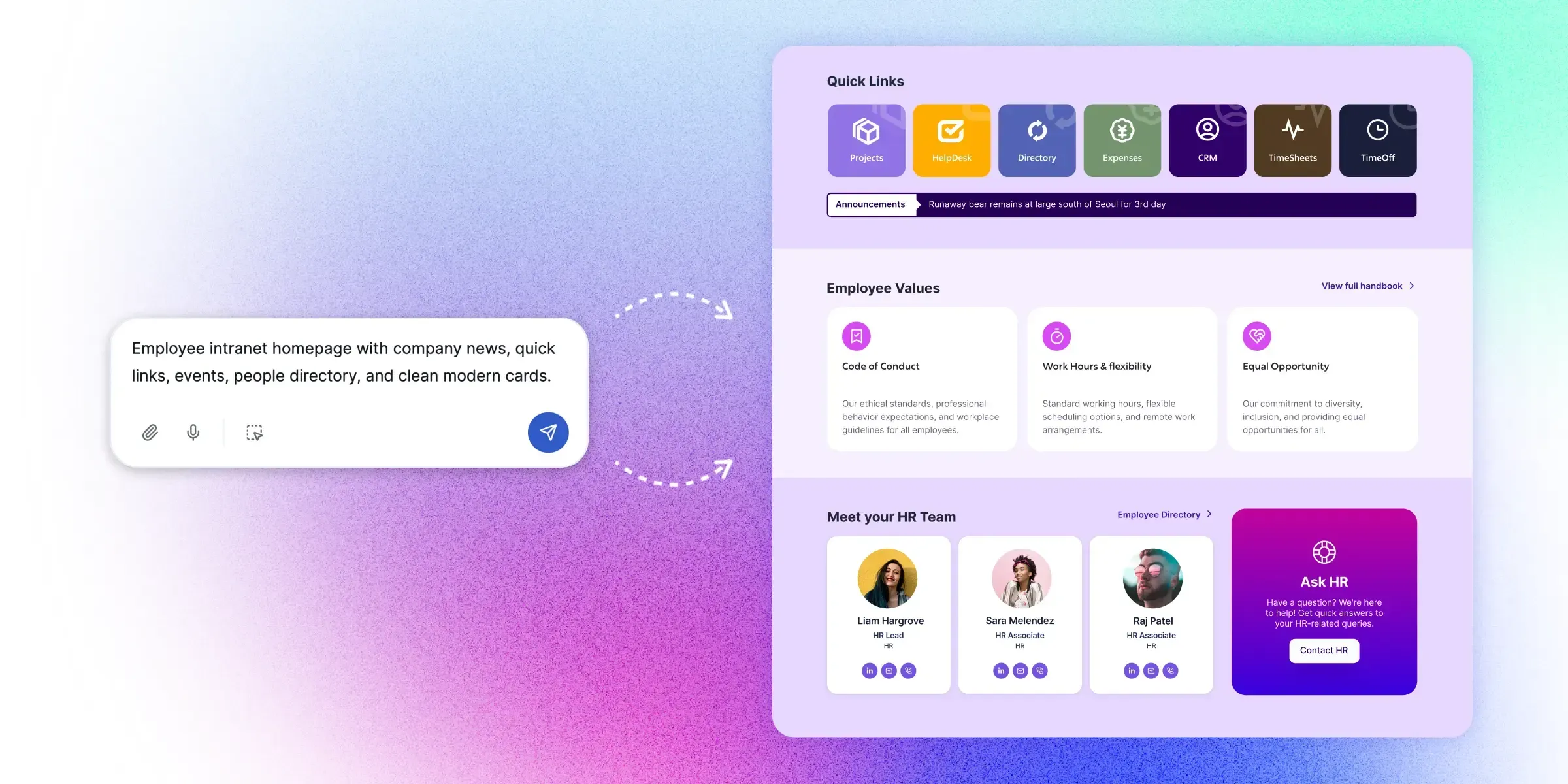 AI for SharePoint transforming intranet design with prompt-to-page workflow