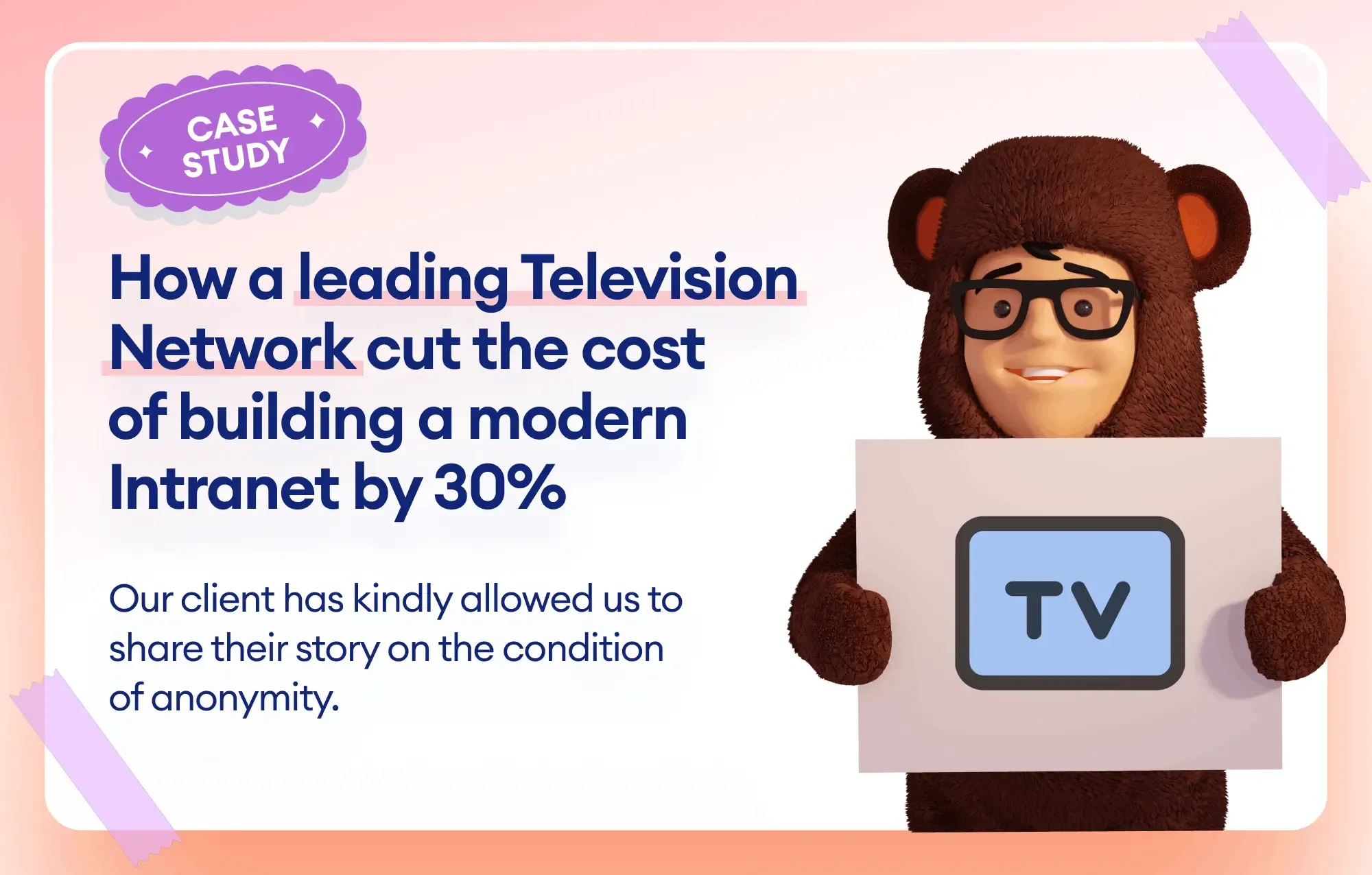 Spotlight is on a Leading TV Network