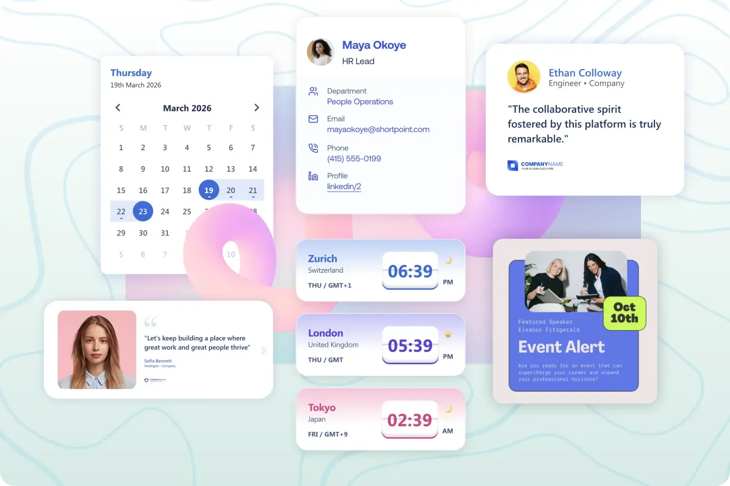 Seven New Design Elements