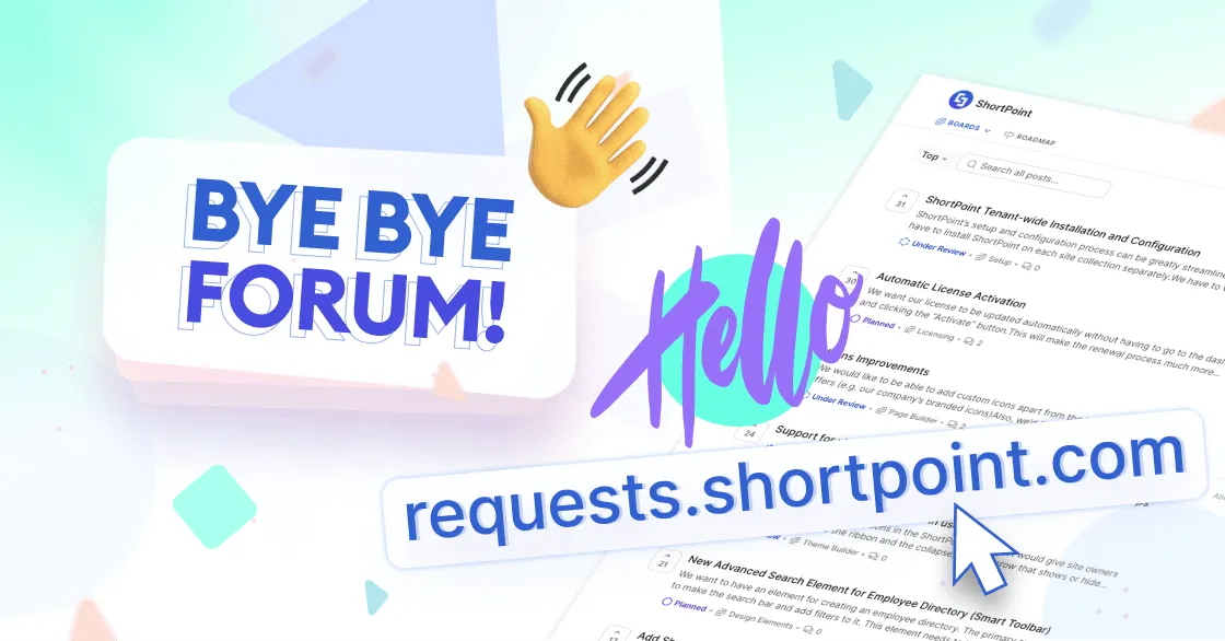 Feature Requests @ ShortPoint