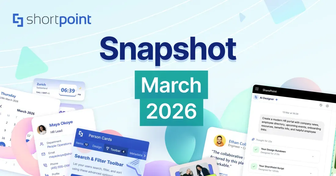 March snapshot