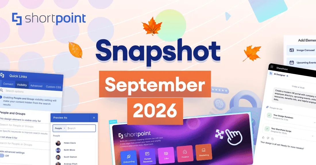 September snapshot