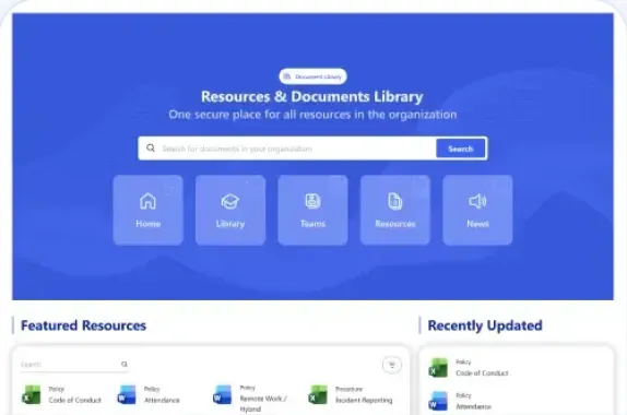 Documents SharePoint template