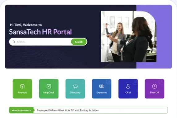 HR SharePoint template
